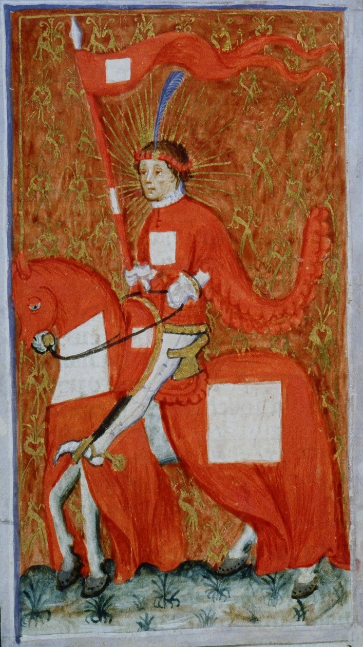 Gen 1111 oldal a Legenda Aurea-ból, Bruges, 1400-10 alkotó: Flemish School
