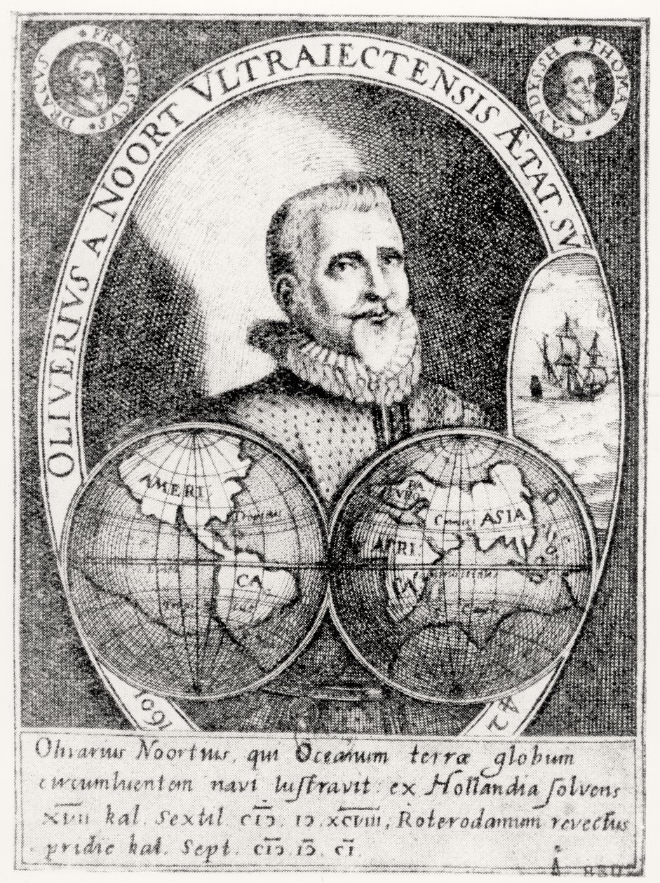 Oliver Noort (1558-1627) portréja 42 évesen alkotó: Flemish School