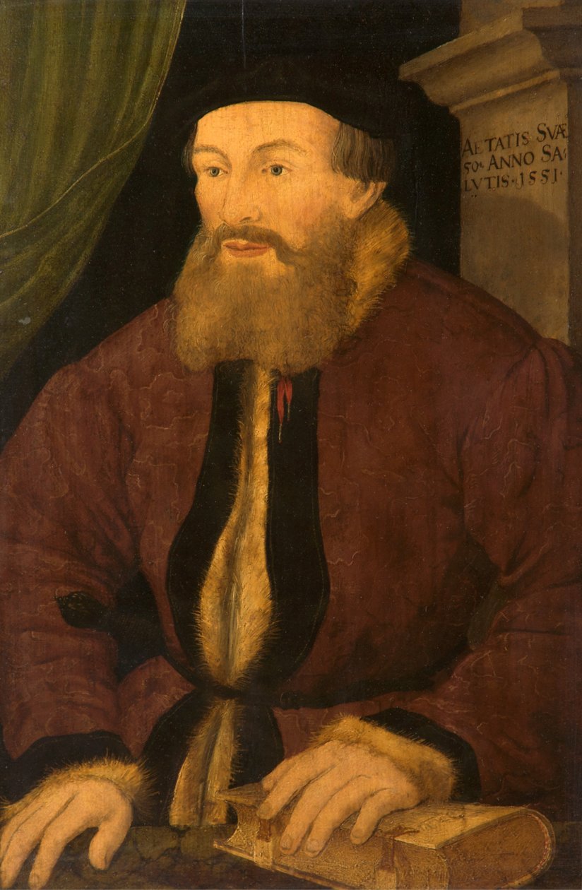 Férfi portré, 1551 alkotó: Flemish School