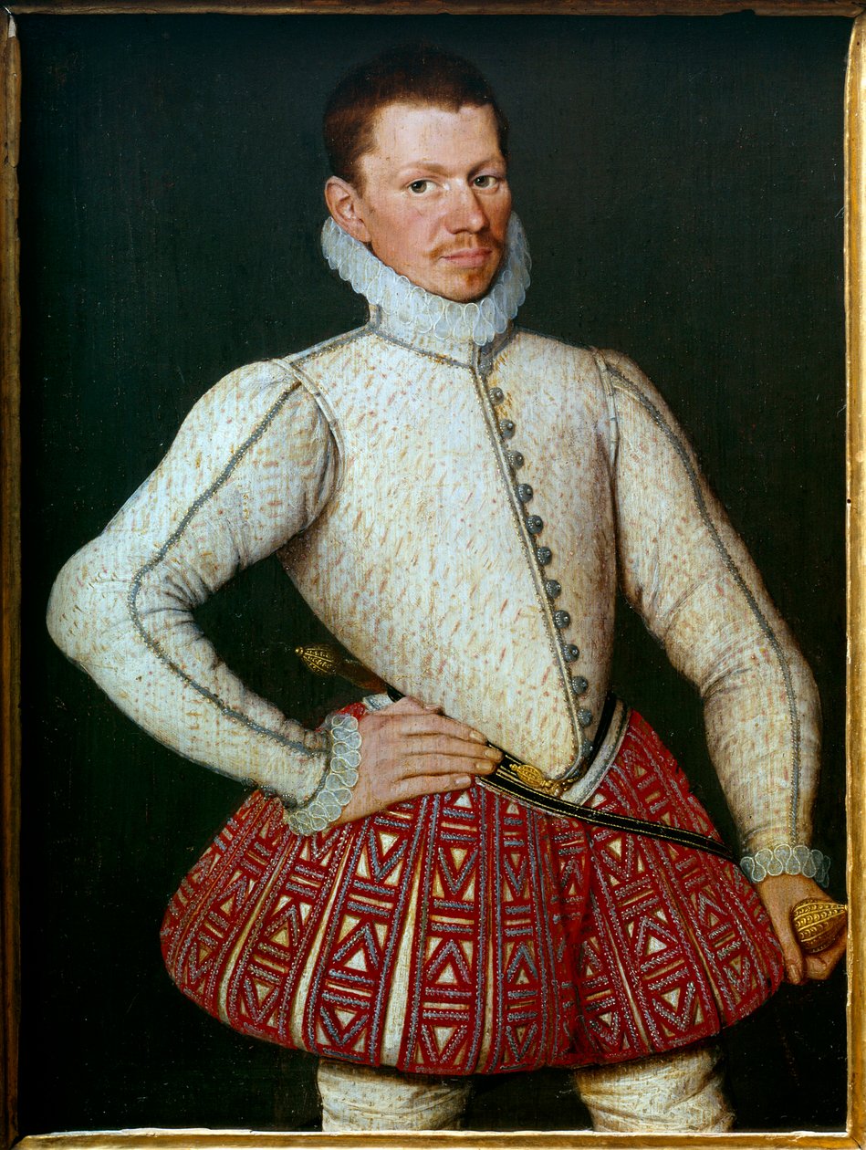 Egy úriember portréja A 16. század második felének flamand iskolájáról készült festmény. Nap 0,37x0,27 m alkotó: Flemish School