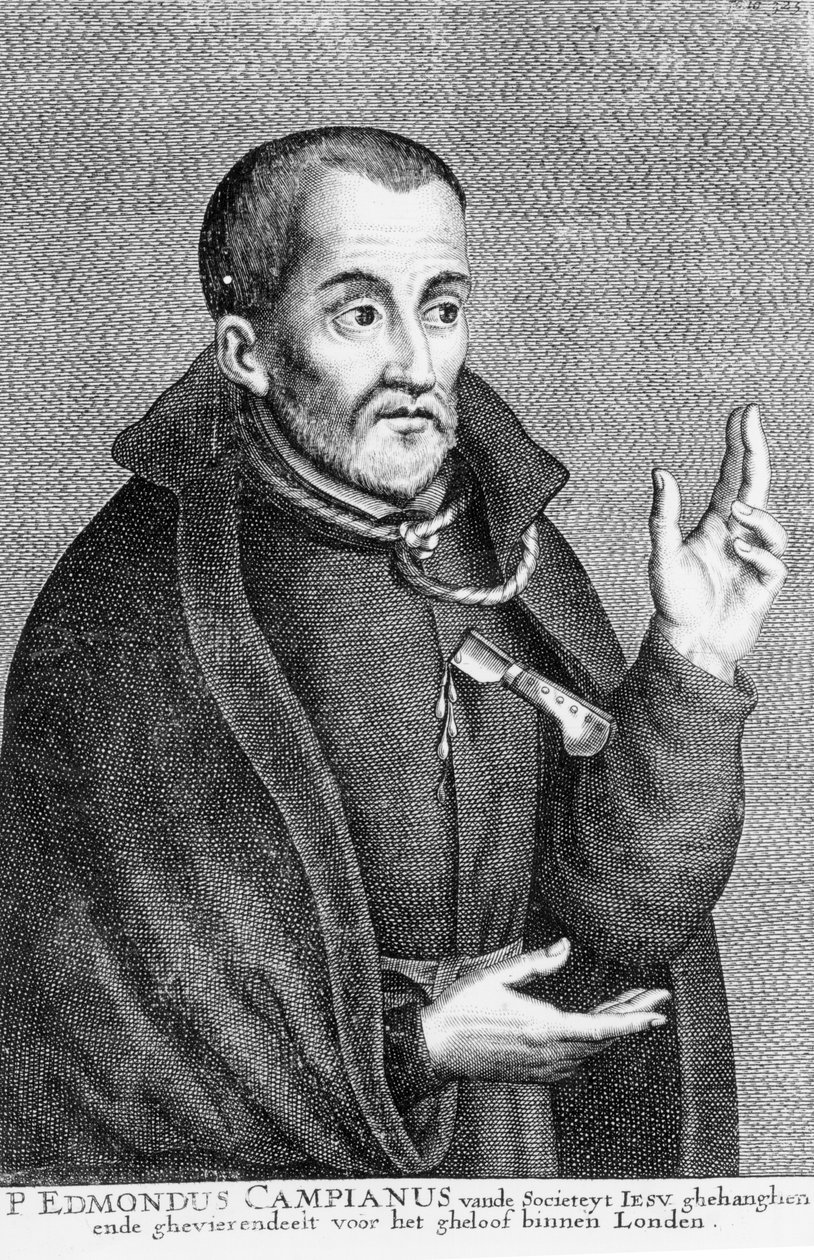 Saint Edmund Campion, Jacques Neeffs nyomatából alkotó: Flemish School
