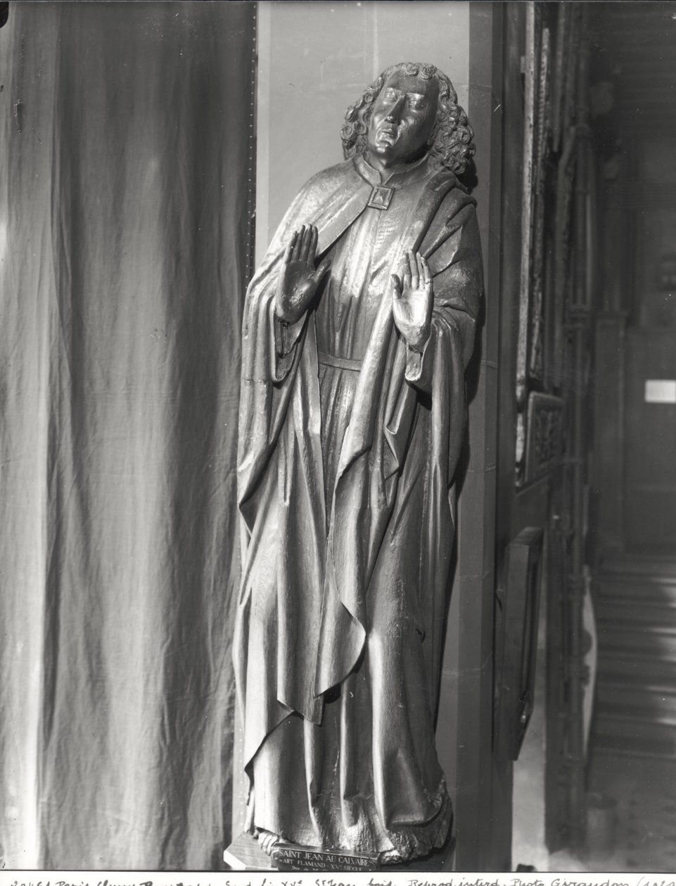 Szent János a kálvárián (fa) alkotó: Flemish School