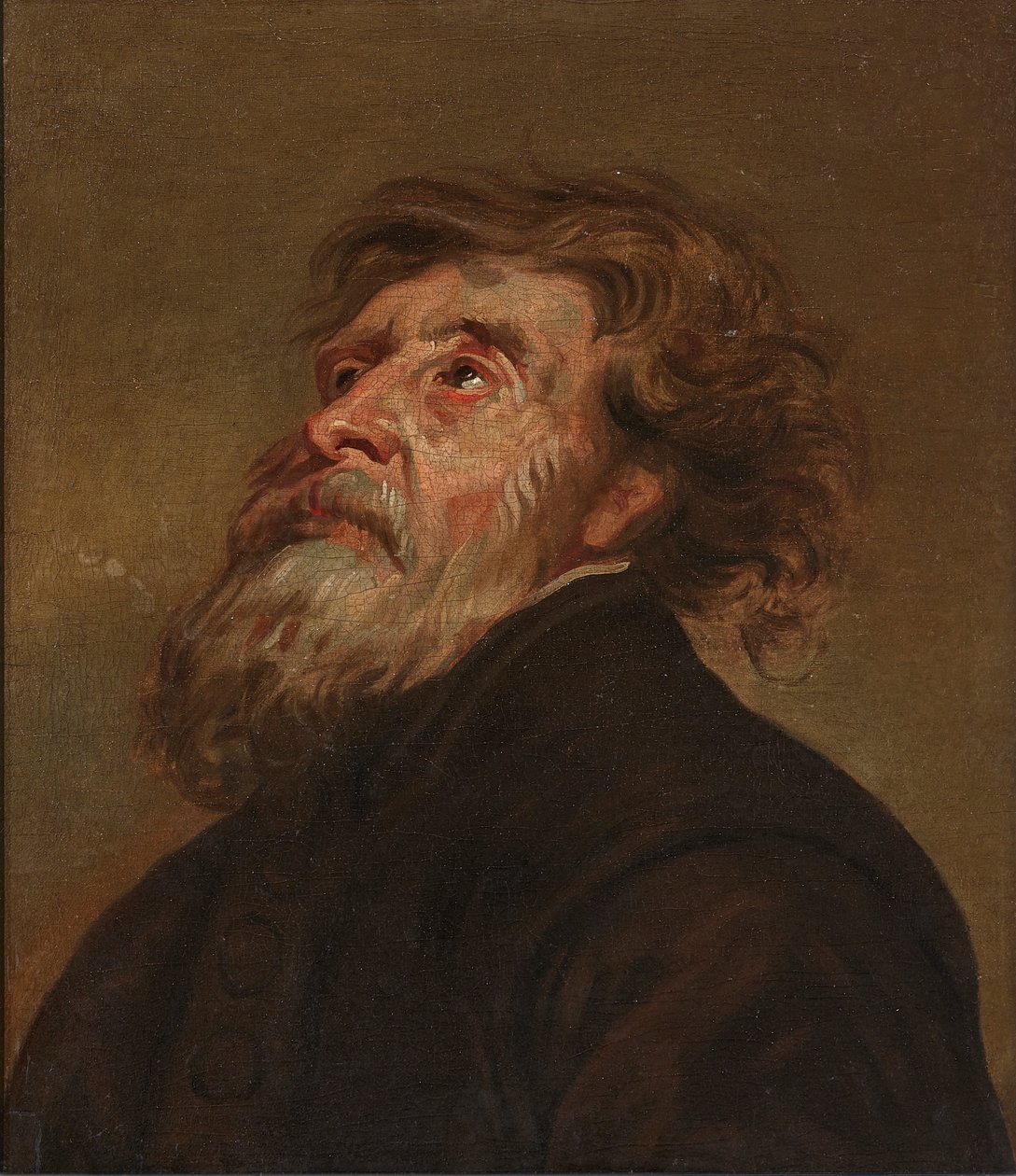 Tanulmány egy emberről (olaj, vászon) alkotó: Flemish School