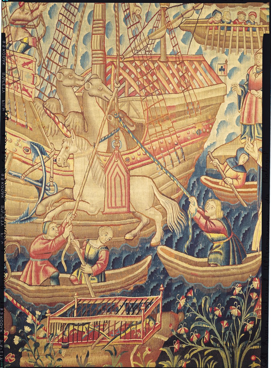 Vasco de Gama érkezése alkotó: Flemish School