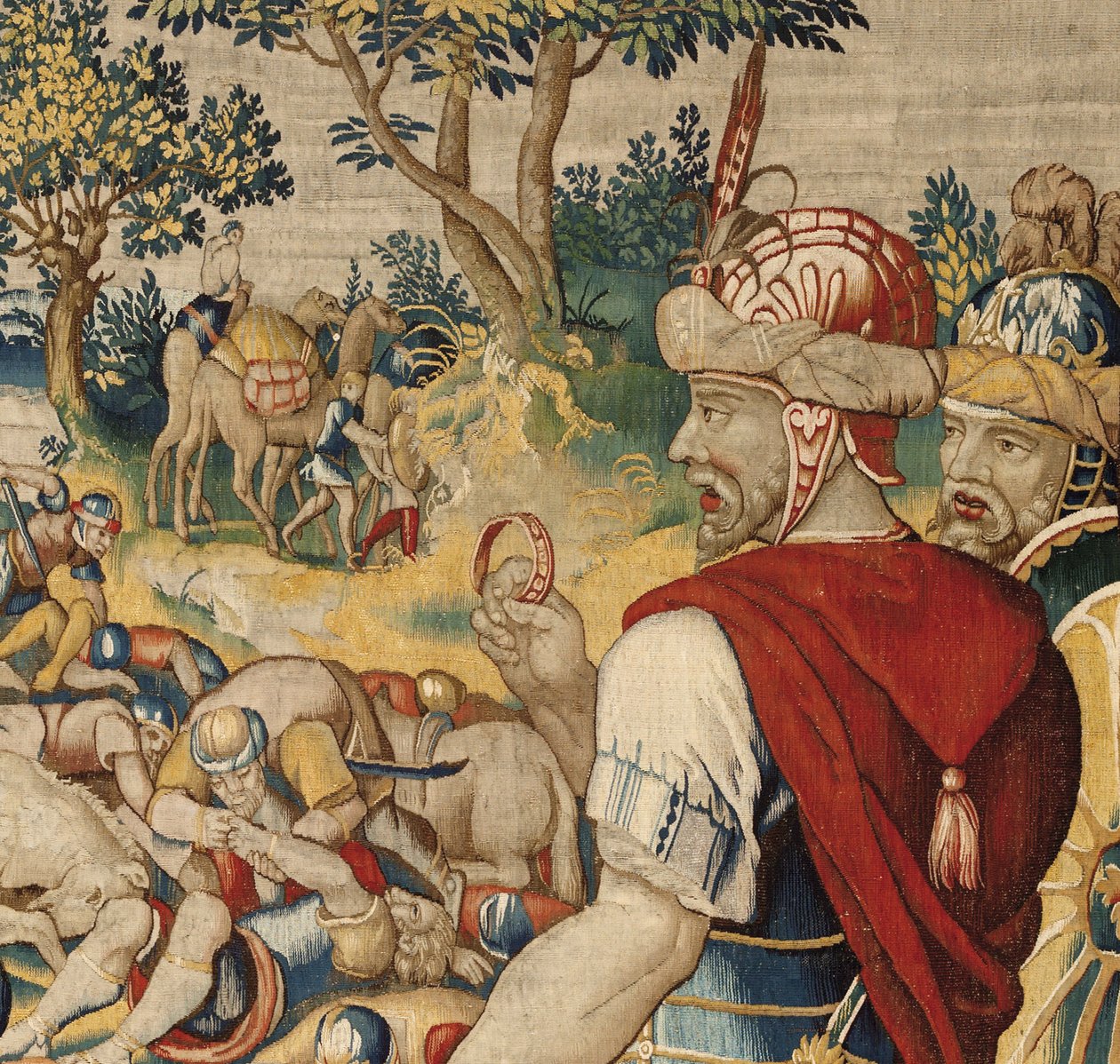 Hannibál története, 1570 körül (szőttes) alkotó: Flemish School