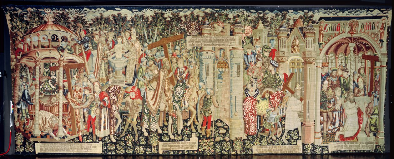 A Szent Kereszt legendája alkotó: Flemish School
