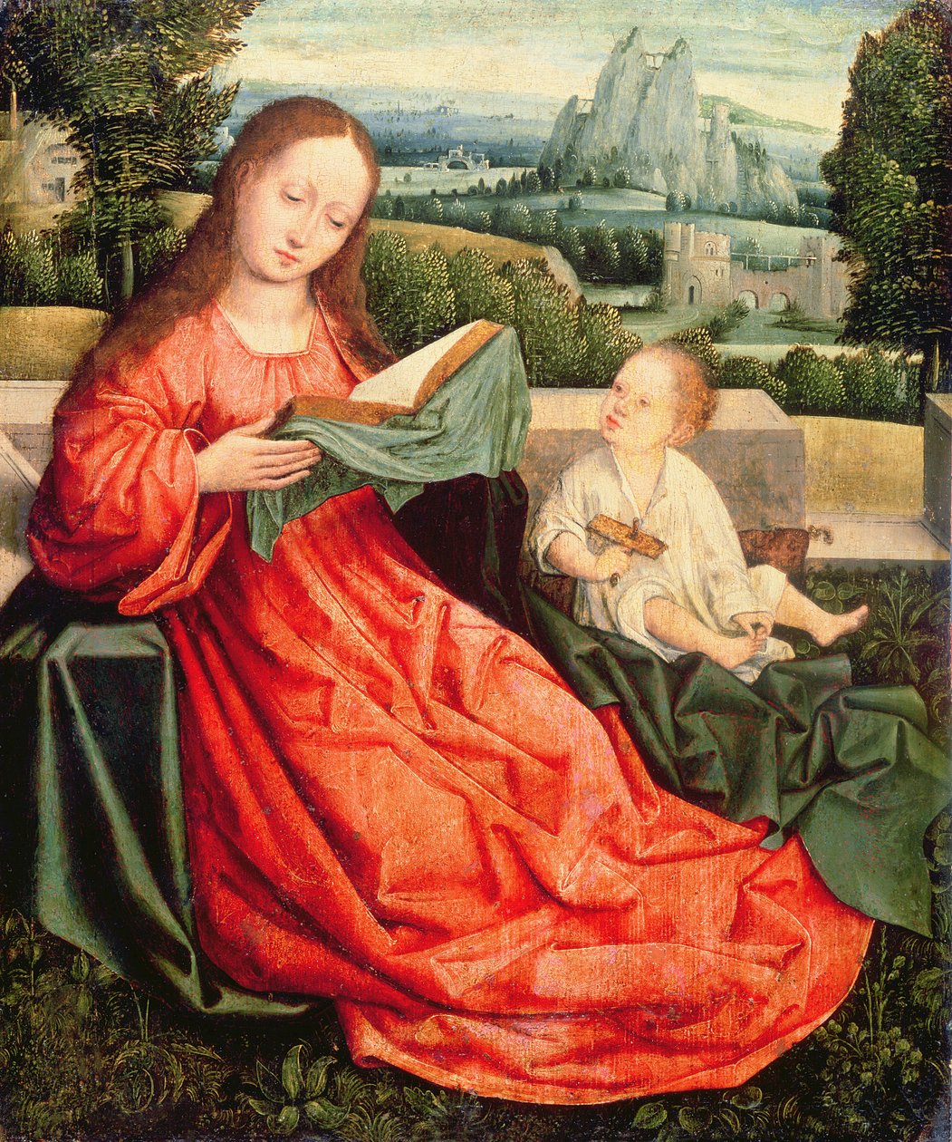 A Madonna és a gyermek alkotó: Flemish School