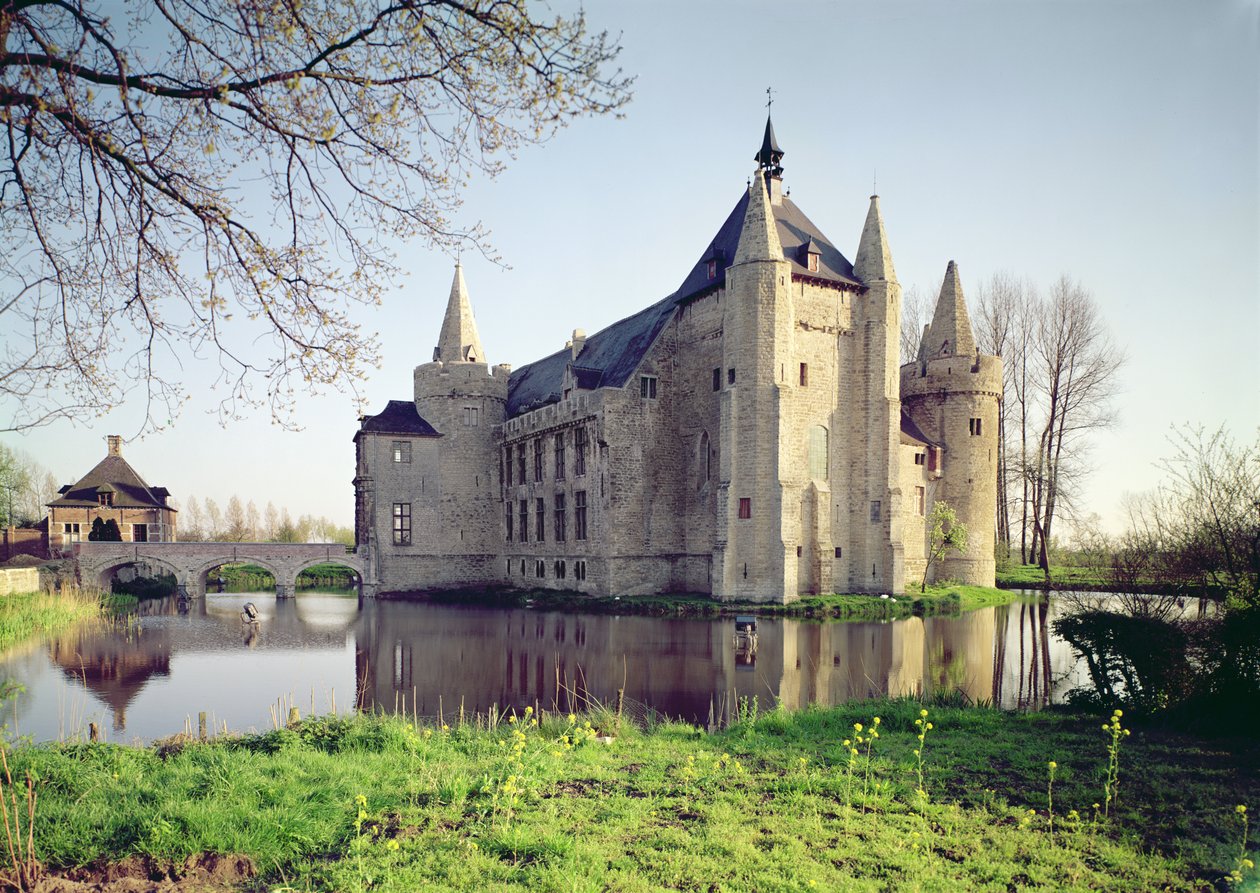 Kilátás a kastélyra alkotó: Flemish School
