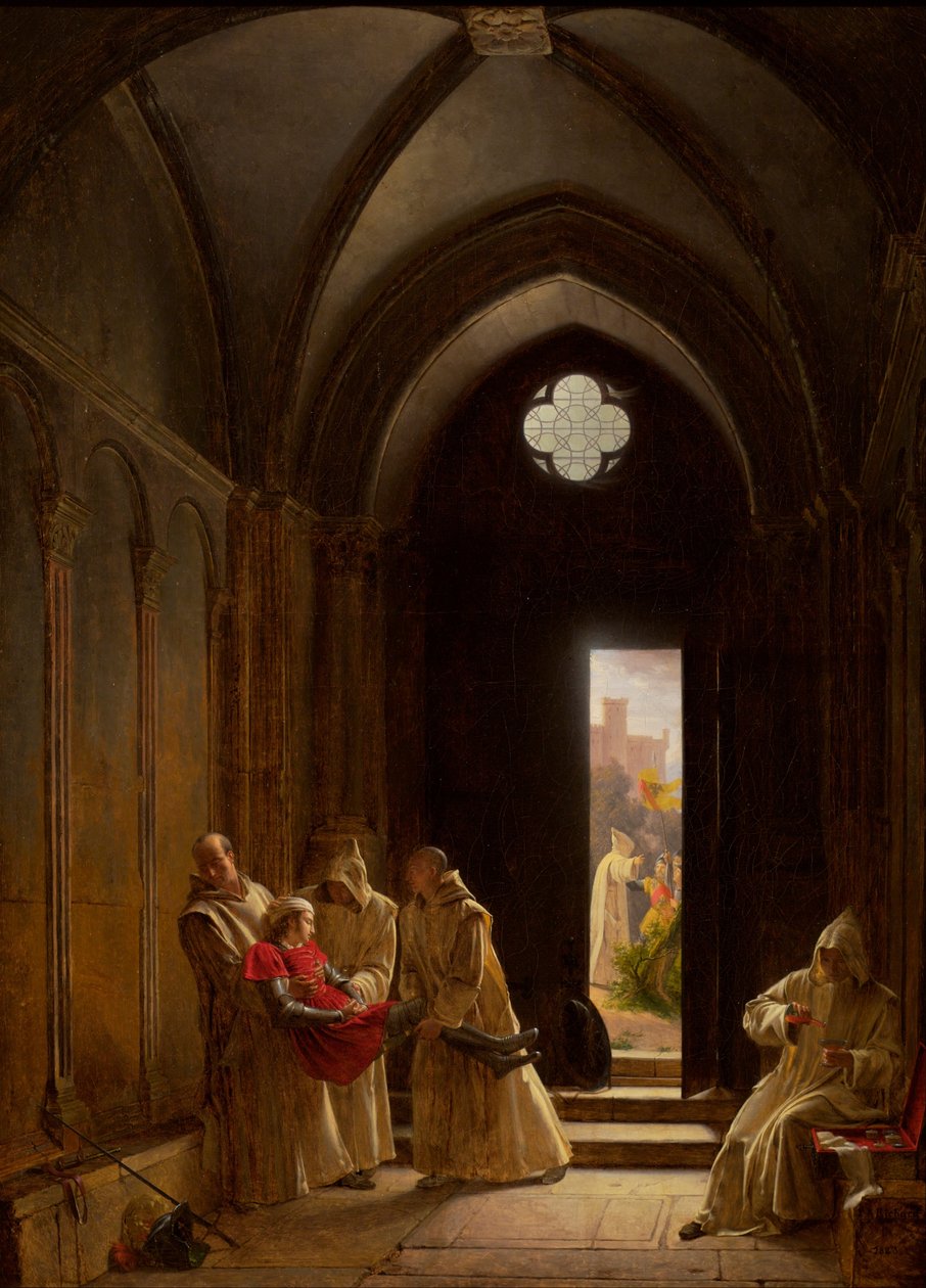 De Talmont herceg halála alkotó: Fleury François Richard