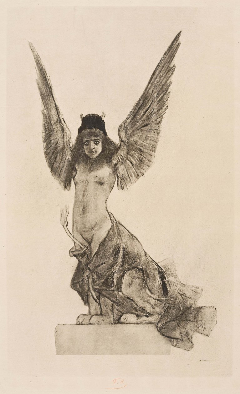 Női szfinx vagy párhuzamos alkotó: Félicien Rops
