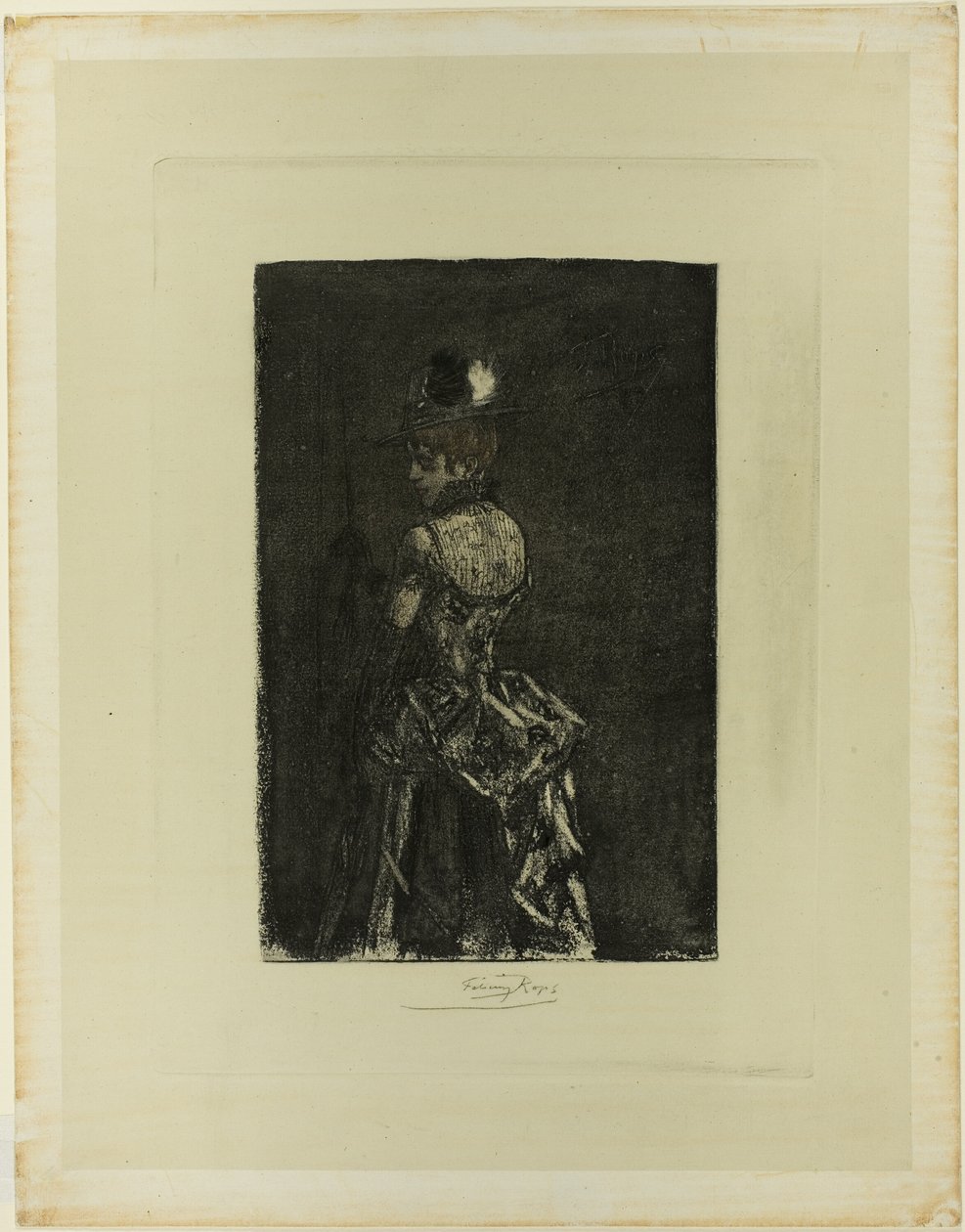 Első lépés alkotó: Félicien Rops