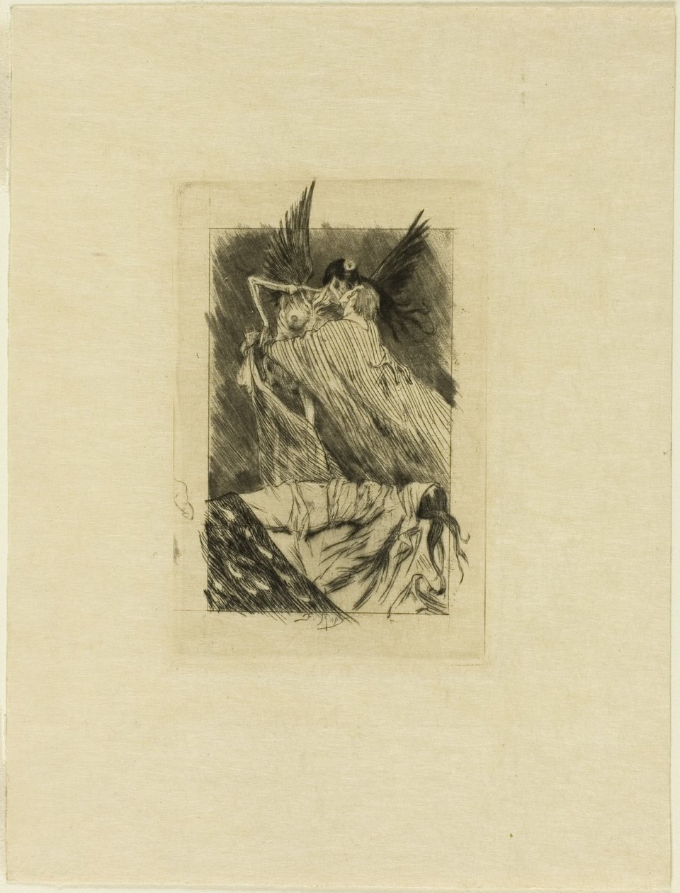 A holtcsókok homlokzata alkotó: Félicien Rops
