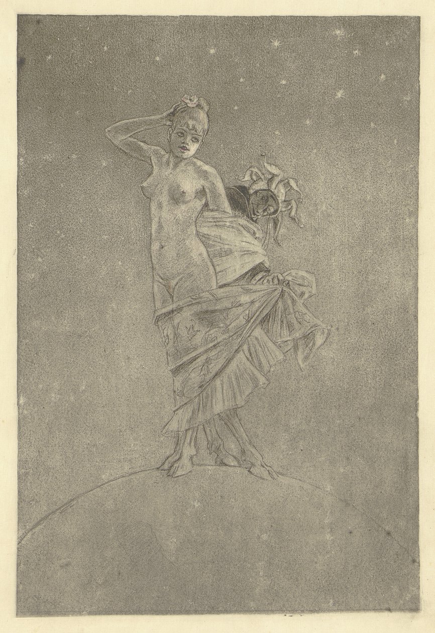 Prostitúció és őrület uralja a világot [illusztrált dokumentum]. alkotó: Félicien Rops