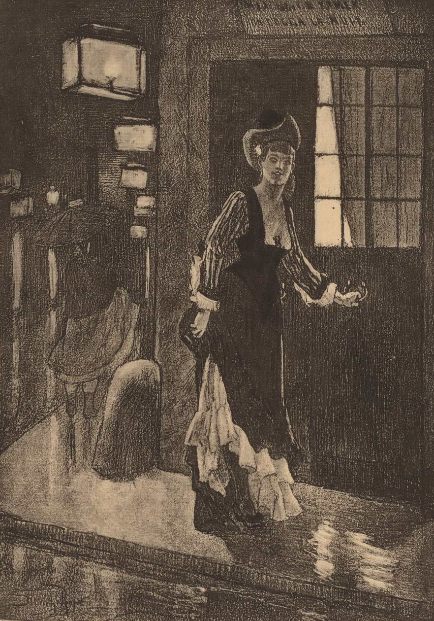 Le Rydeack. alkotó: Félicien Rops