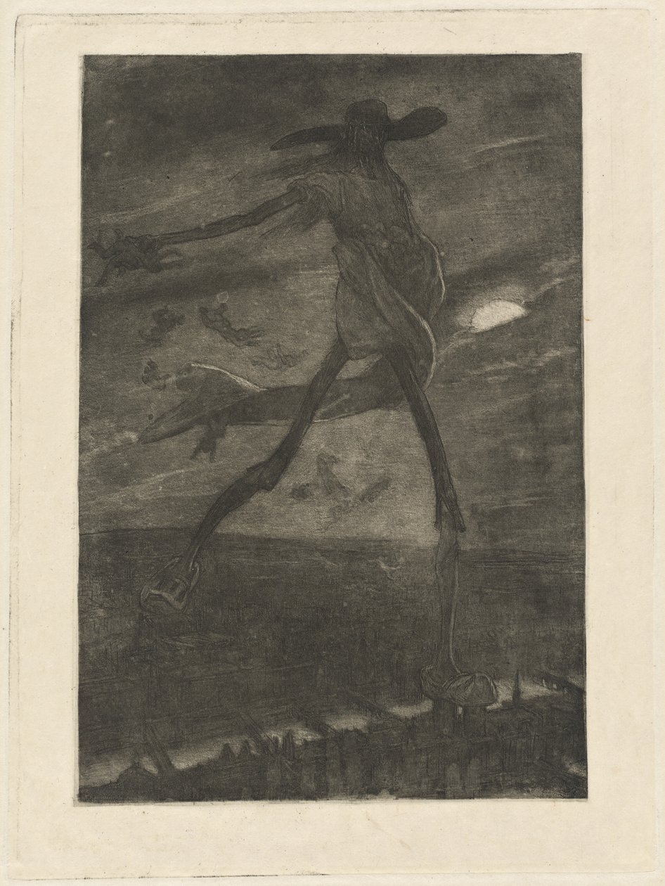 Sátán Tarát vető alkotó: Félicien Rops