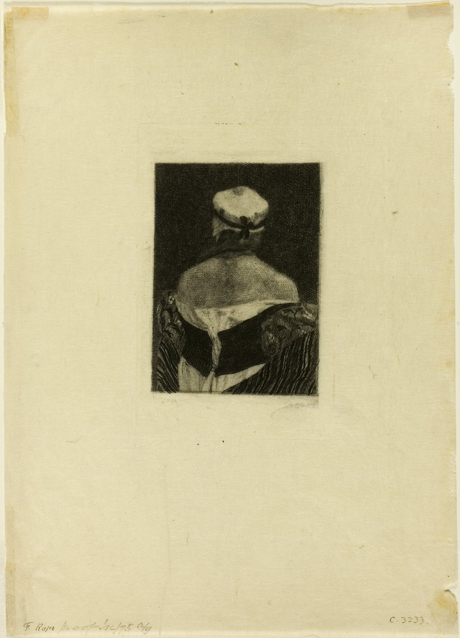 A modell alkotó: Félicien Rops