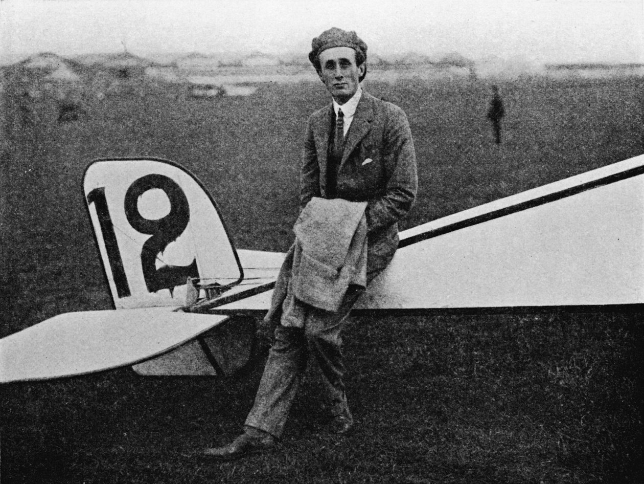 A légi derbi: Lord Carbery Morane-Saulnier monoplánjával, 1914 1934 alkotó: Flight Photo