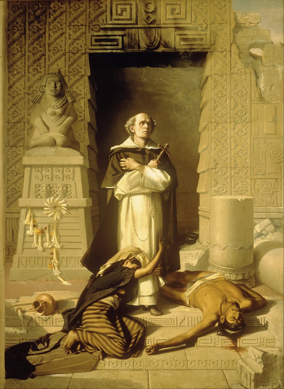 Fray Bartolomé de las Casas alkotó: Félix Parra