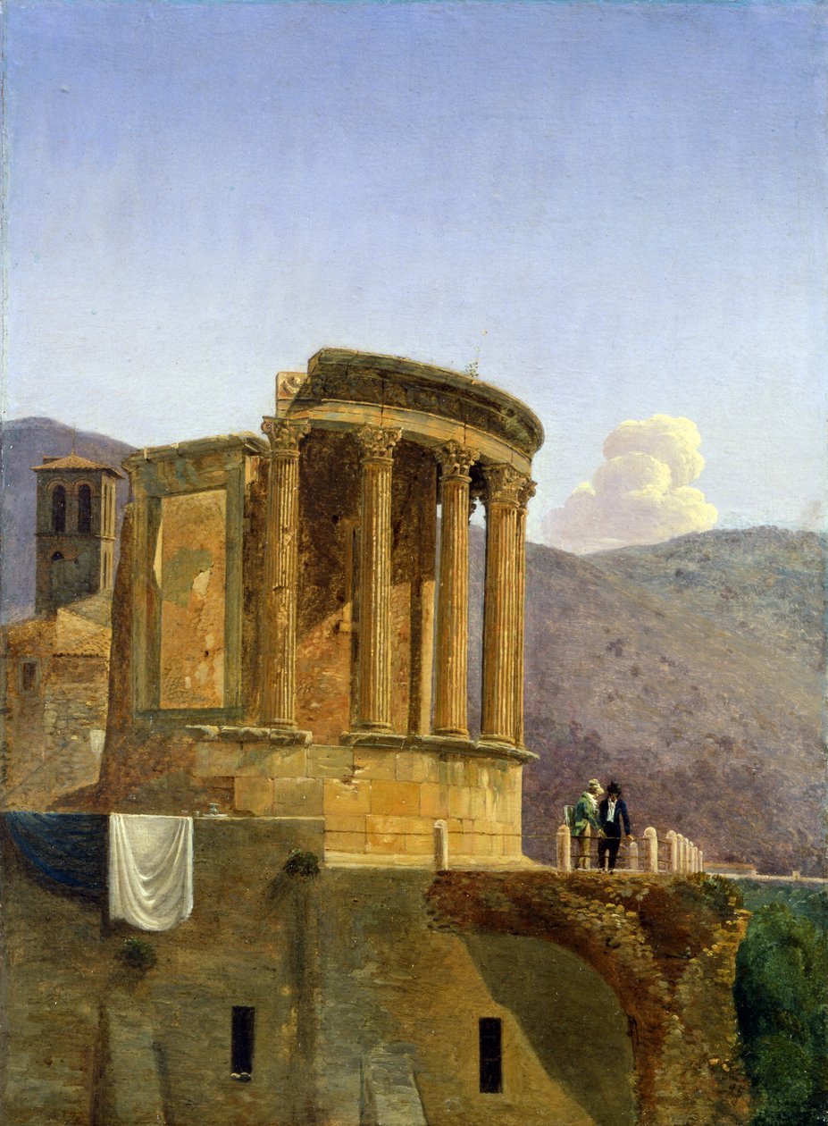 Vesta temploma Tivoliban alkotó: Felix Boisselier