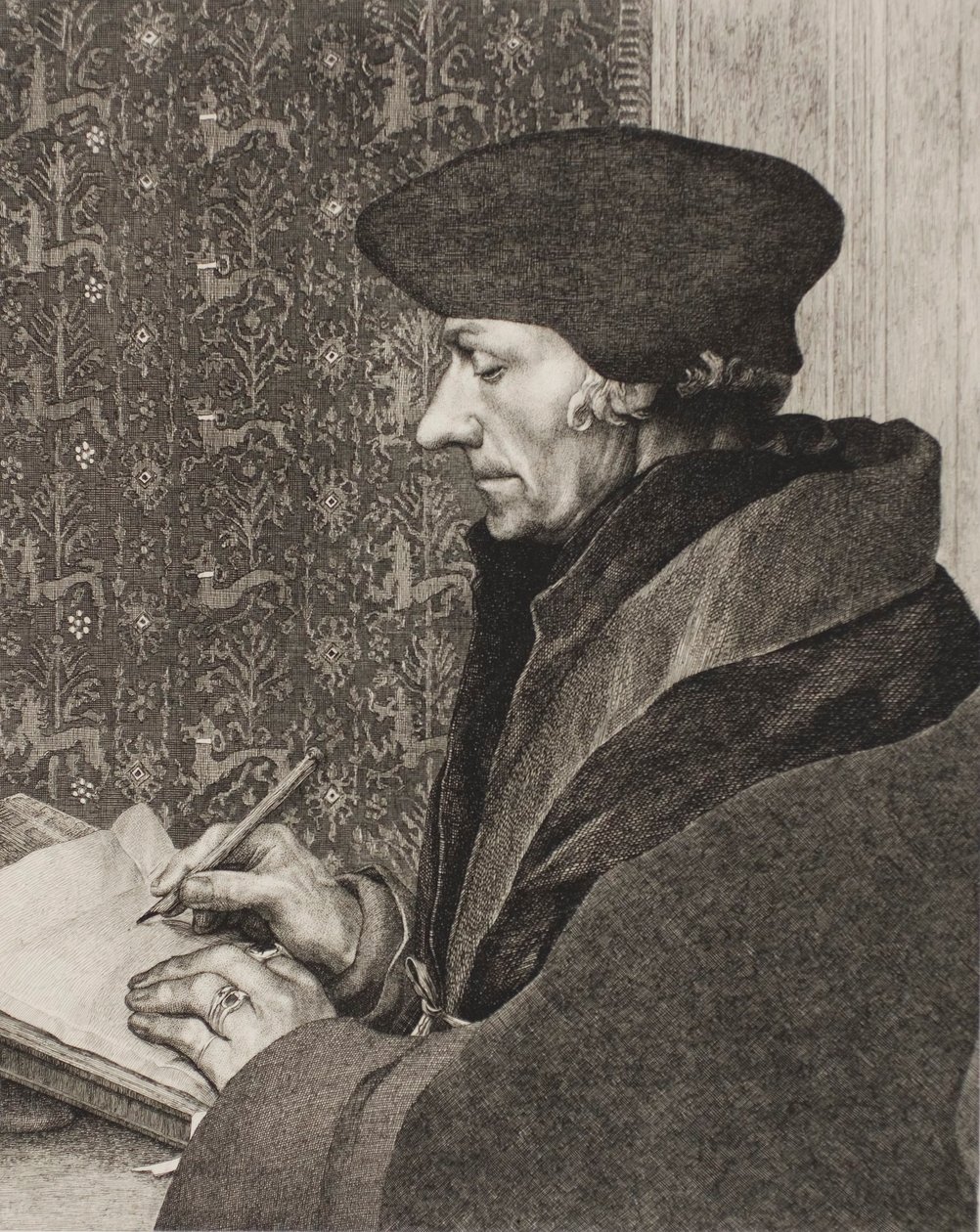 Erasmus alkotó: Félix Henri Bracquemond