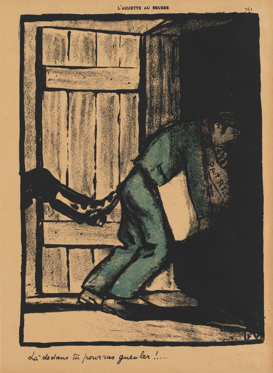 Bűncselekmények és büntetések IV, 761: Lehet zokogni alkotó: Félix Vallotton
