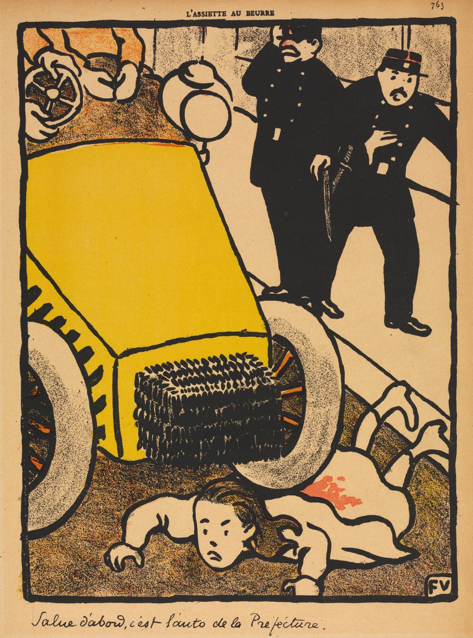 Crimes and Punishments VI, 763: Salute First alkotó: Félix Vallotton