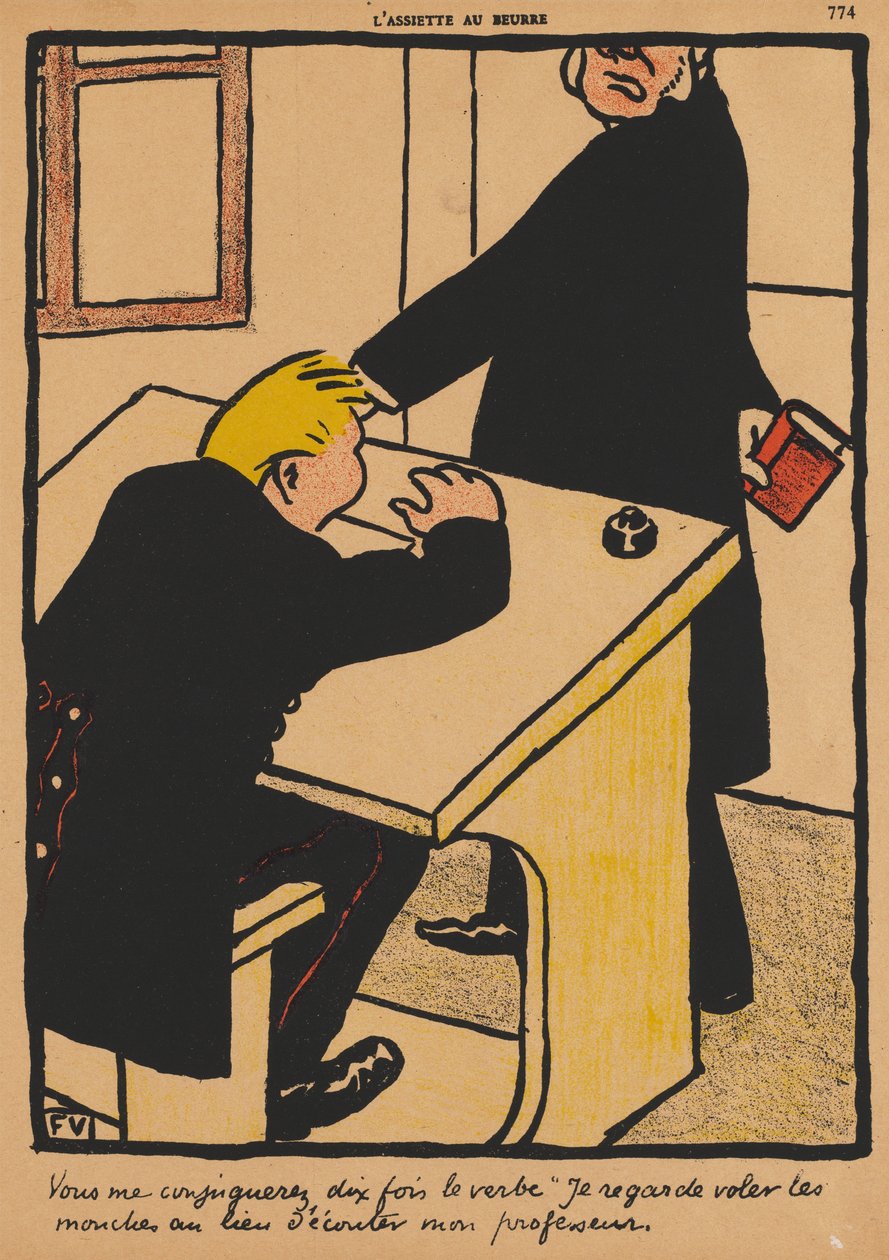 Bűnök és büntetések XVII, 774: Össze kell fognod alkotó: Félix Vallotton