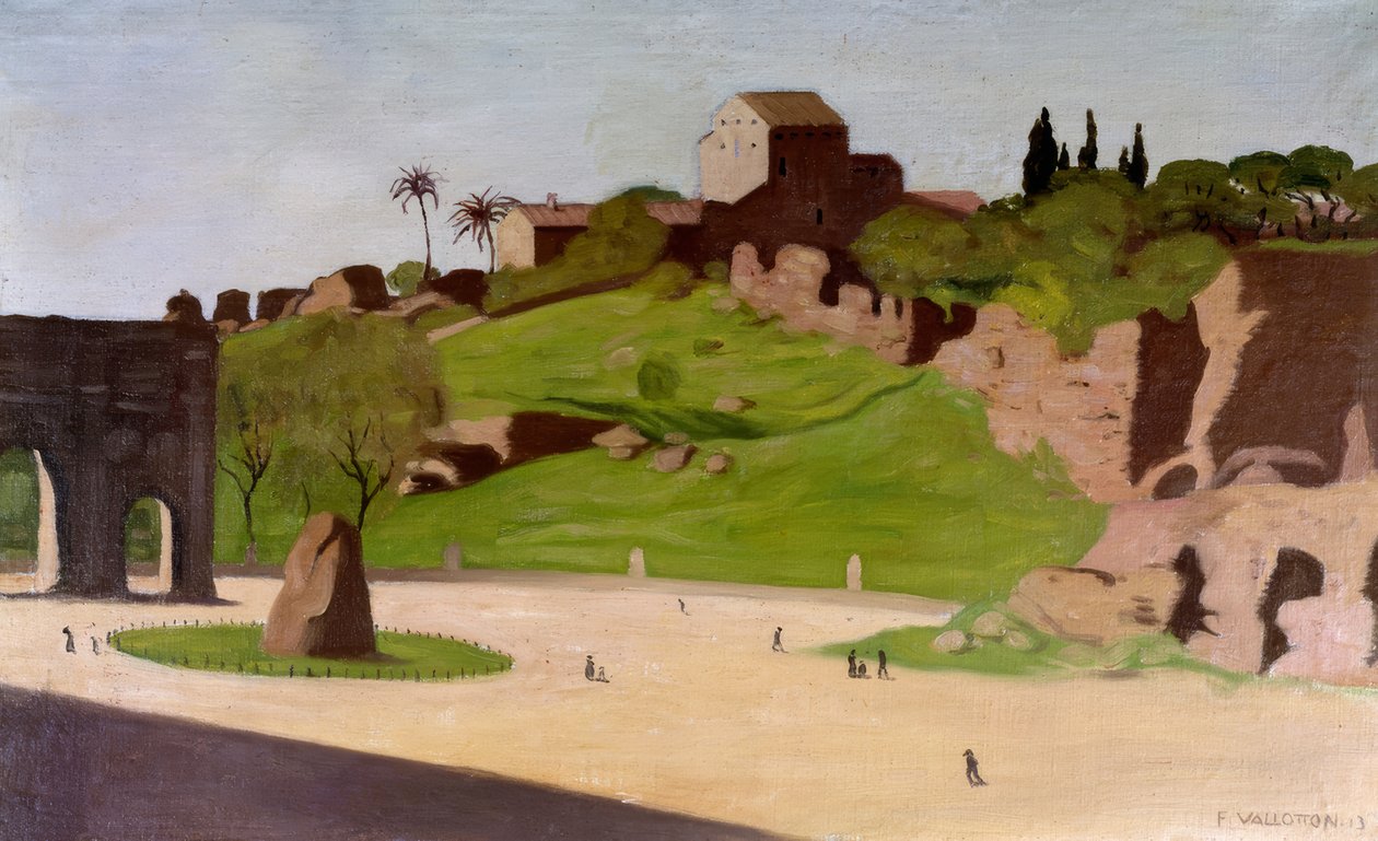 Forum Romanum alkotó: Félix Vallotton