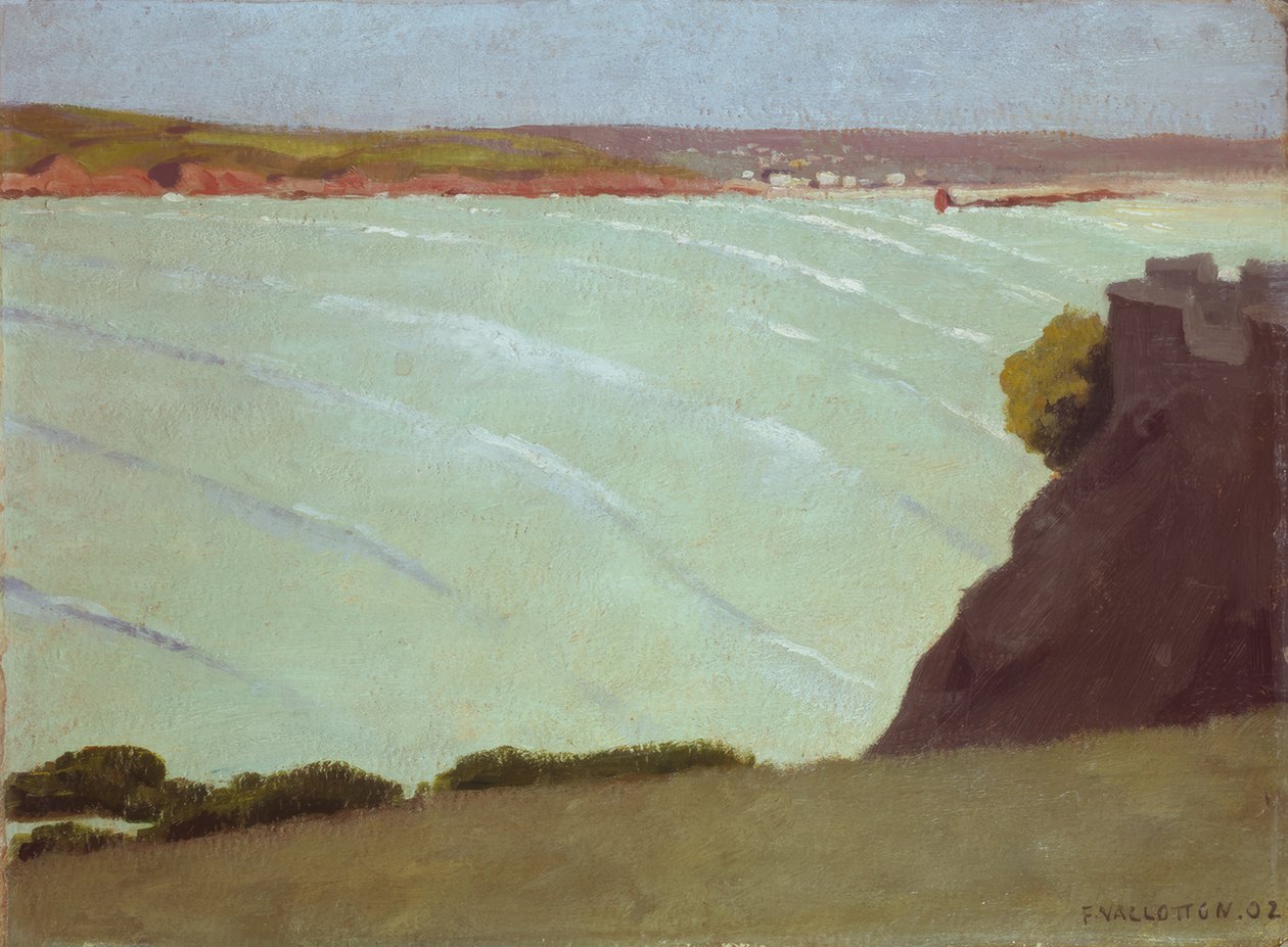 A Szajna torkolata alkotó: Félix Vallotton