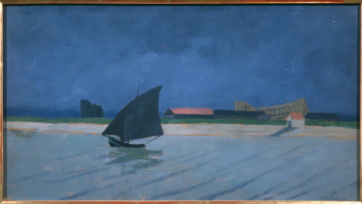 Tengeri táj alkotó: Félix Vallotton