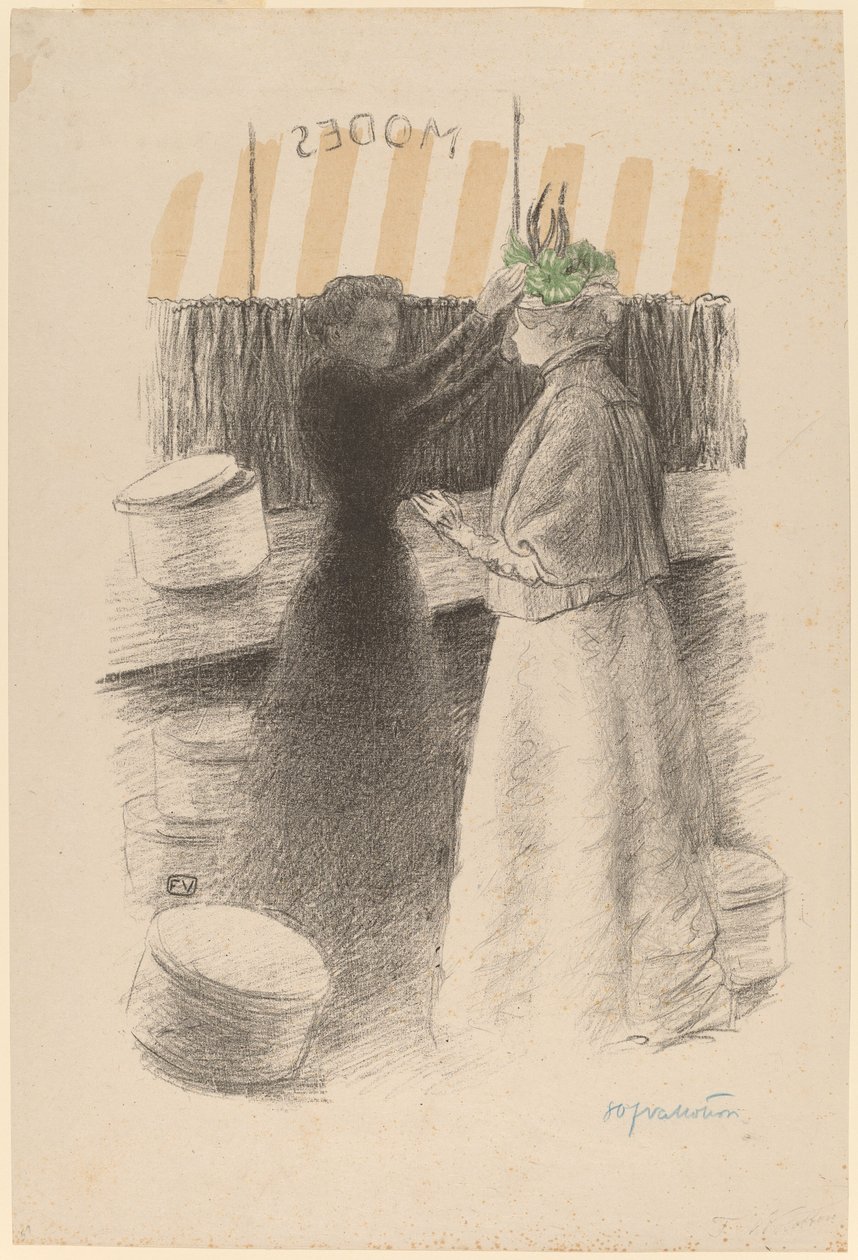 A zöld kalap alkotó: Félix Vallotton