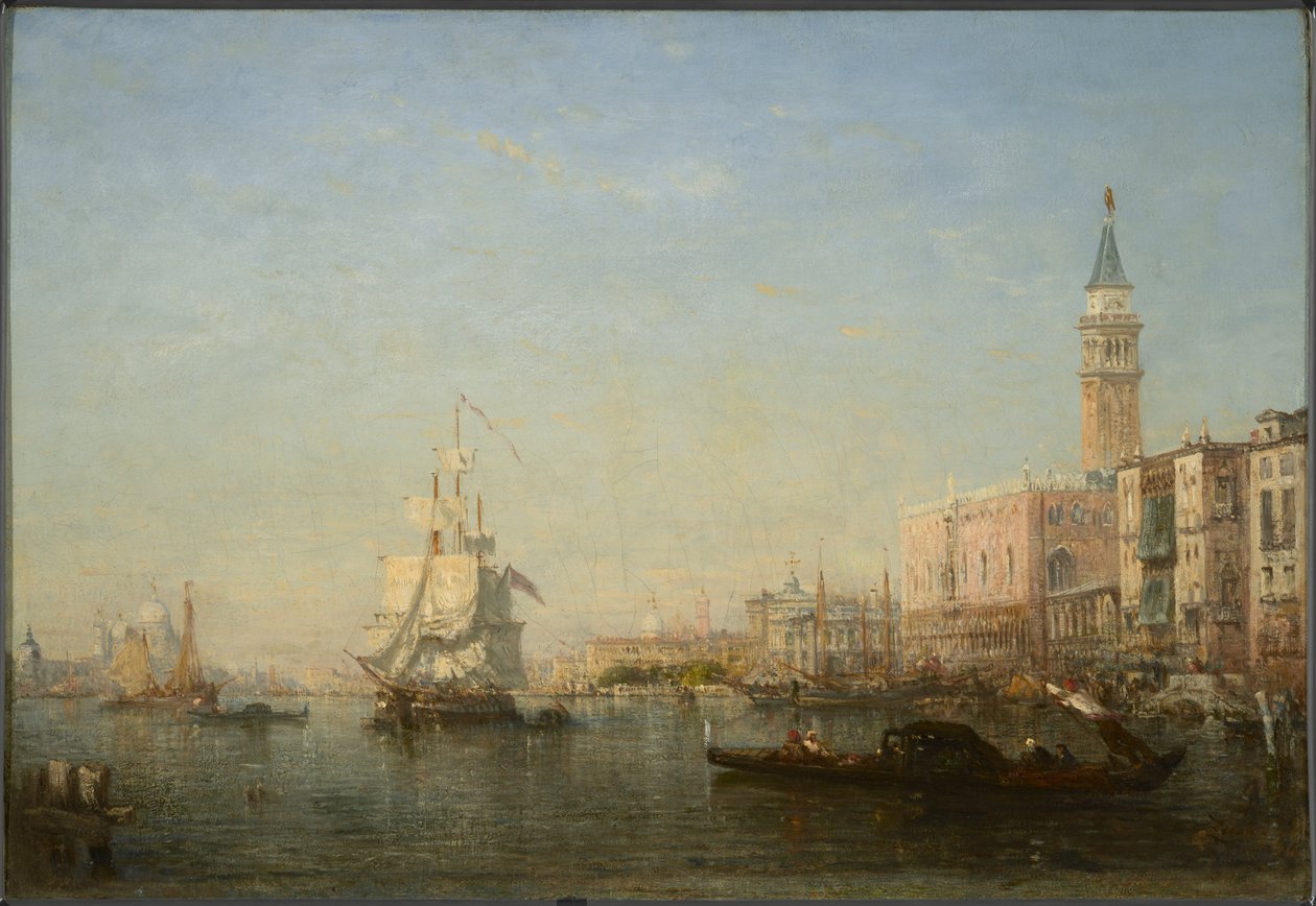 A Canal Grande, Velence alkotó: Félix Ziem