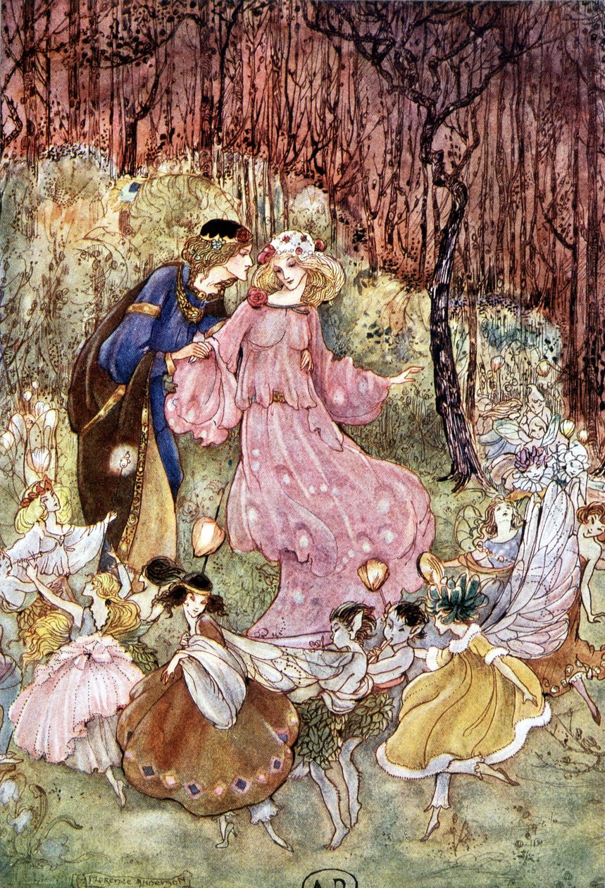 Pár és tündék – Fiona Malcom „My Fairyland” című filmjében, beteg Florence Anderson alkotó: Florence Anderson