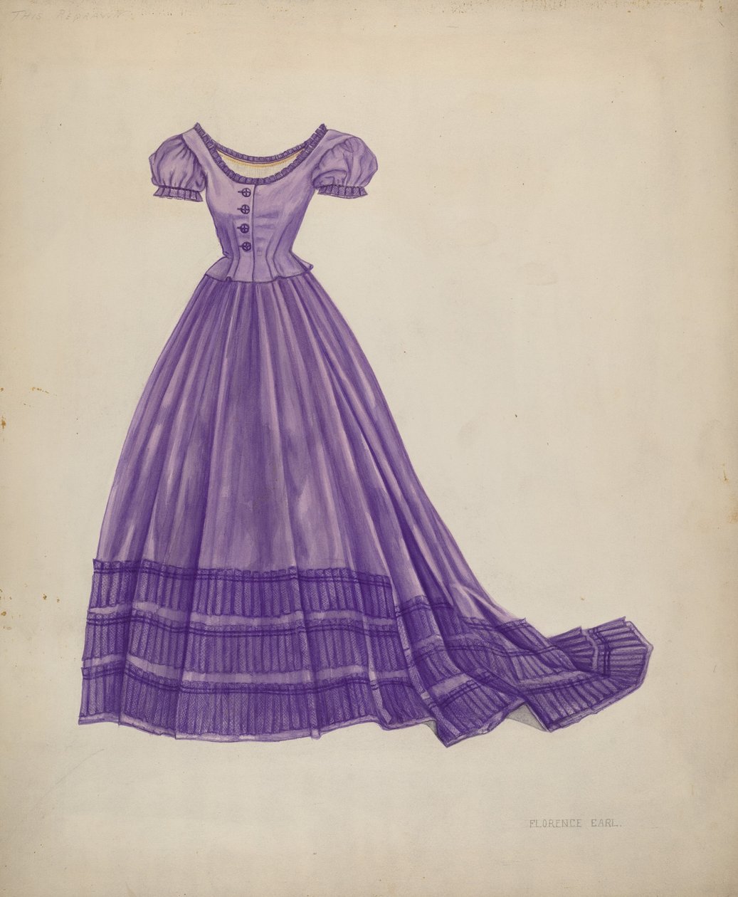 Ruha alkotó: Florence Earl