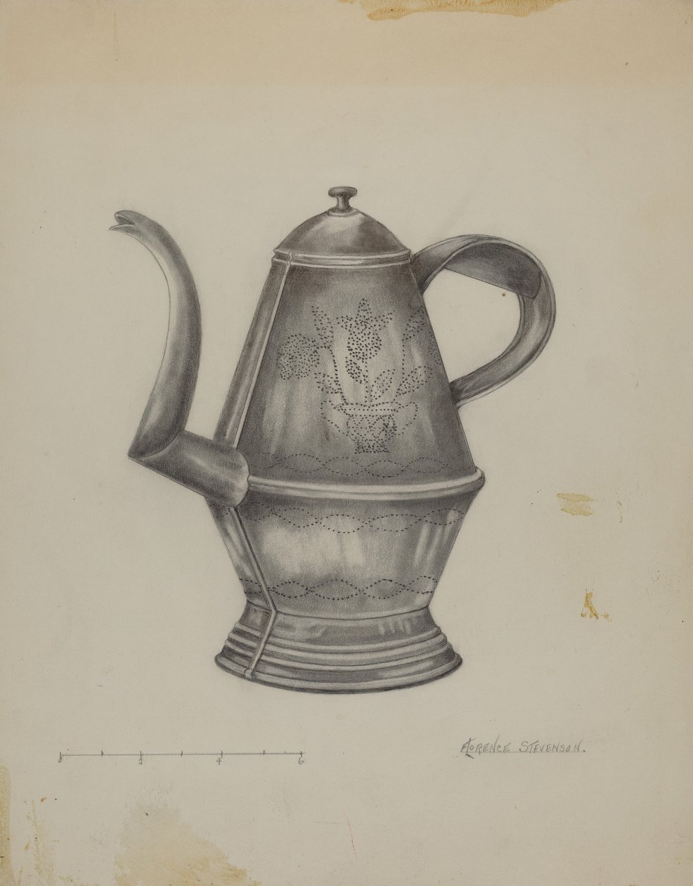 Pa. Német kávéfőző alkotó: Florence Stevenson