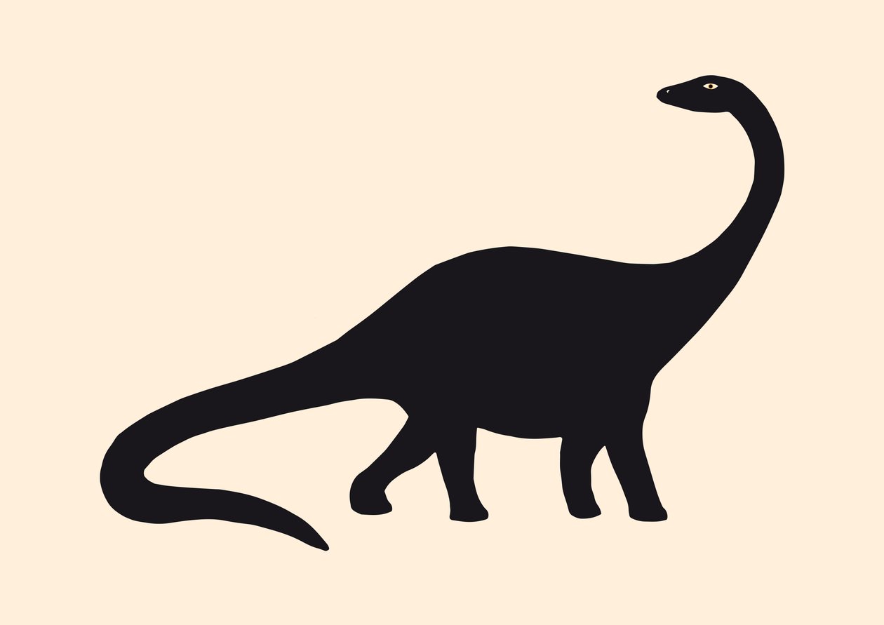 Diplodocus, 2020 (digitális) alkotó: Florent Bodart