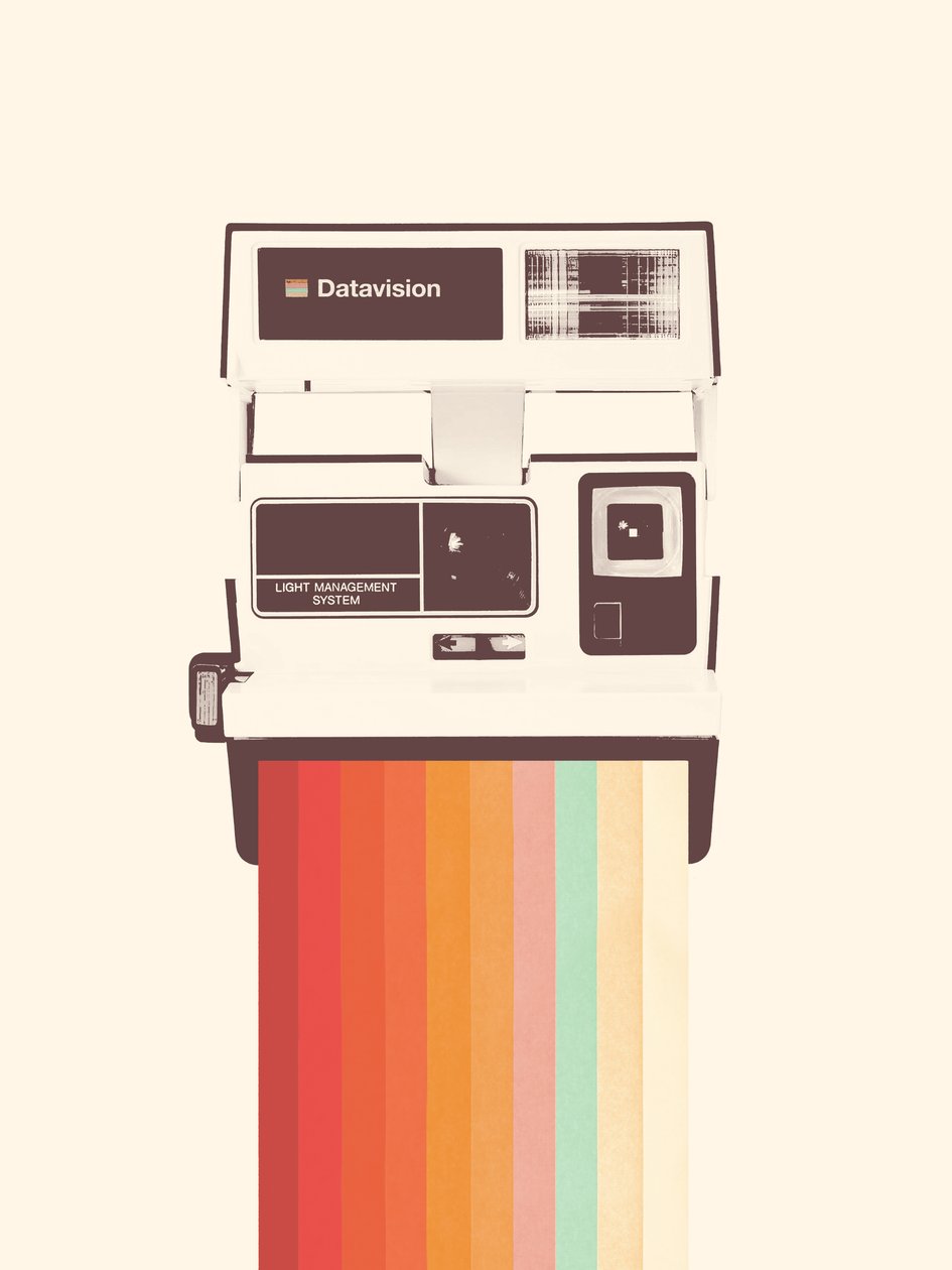 Instant Camera Rainbow, 2019 (digitális) alkotó: Florent Bodart