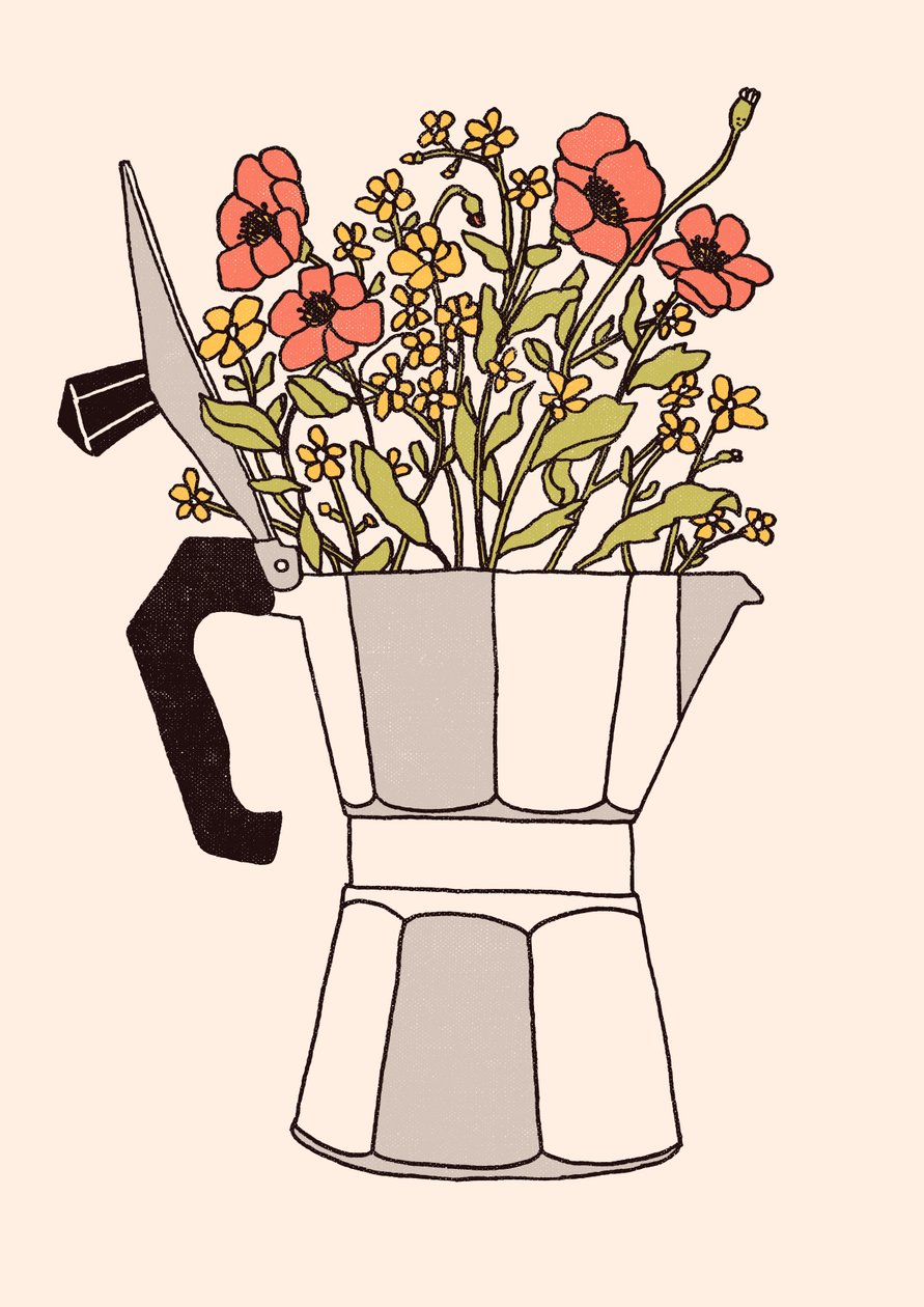 Moka Flowers, 2019 (digitális) alkotó: Florent Bodart