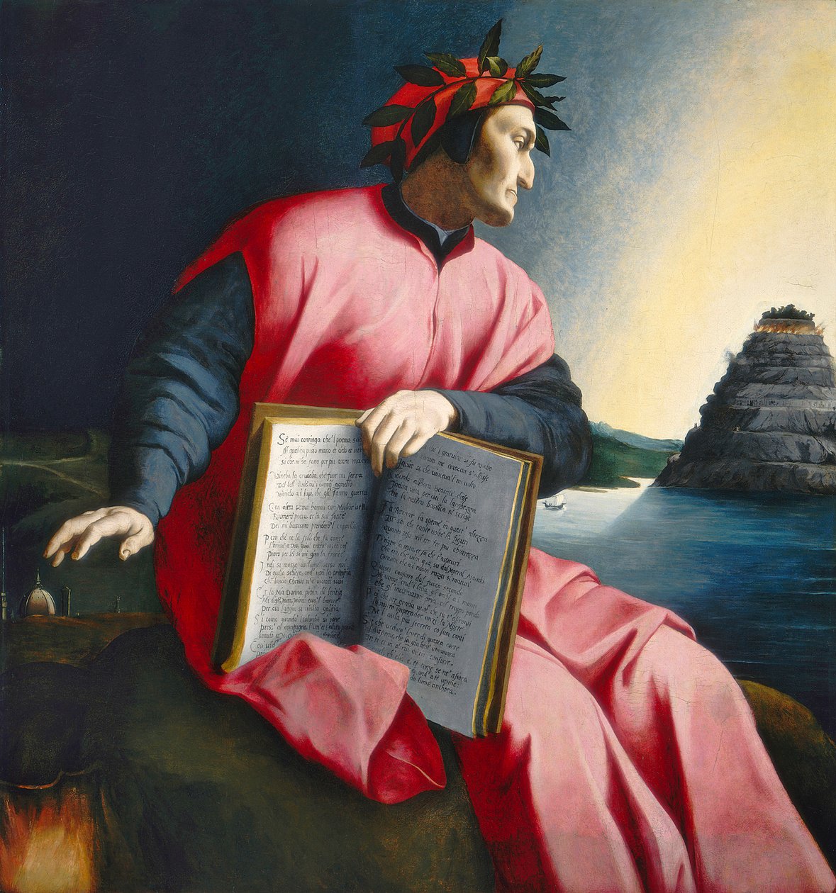Dante allegorikus portréja, 16. század vége alkotó: Florentine School
