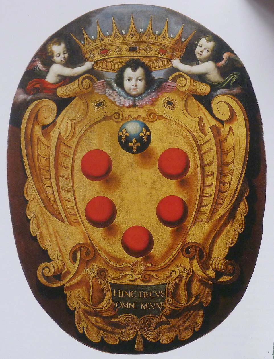 Nagy pajzs Medici karokkal alkotó: Florentine School