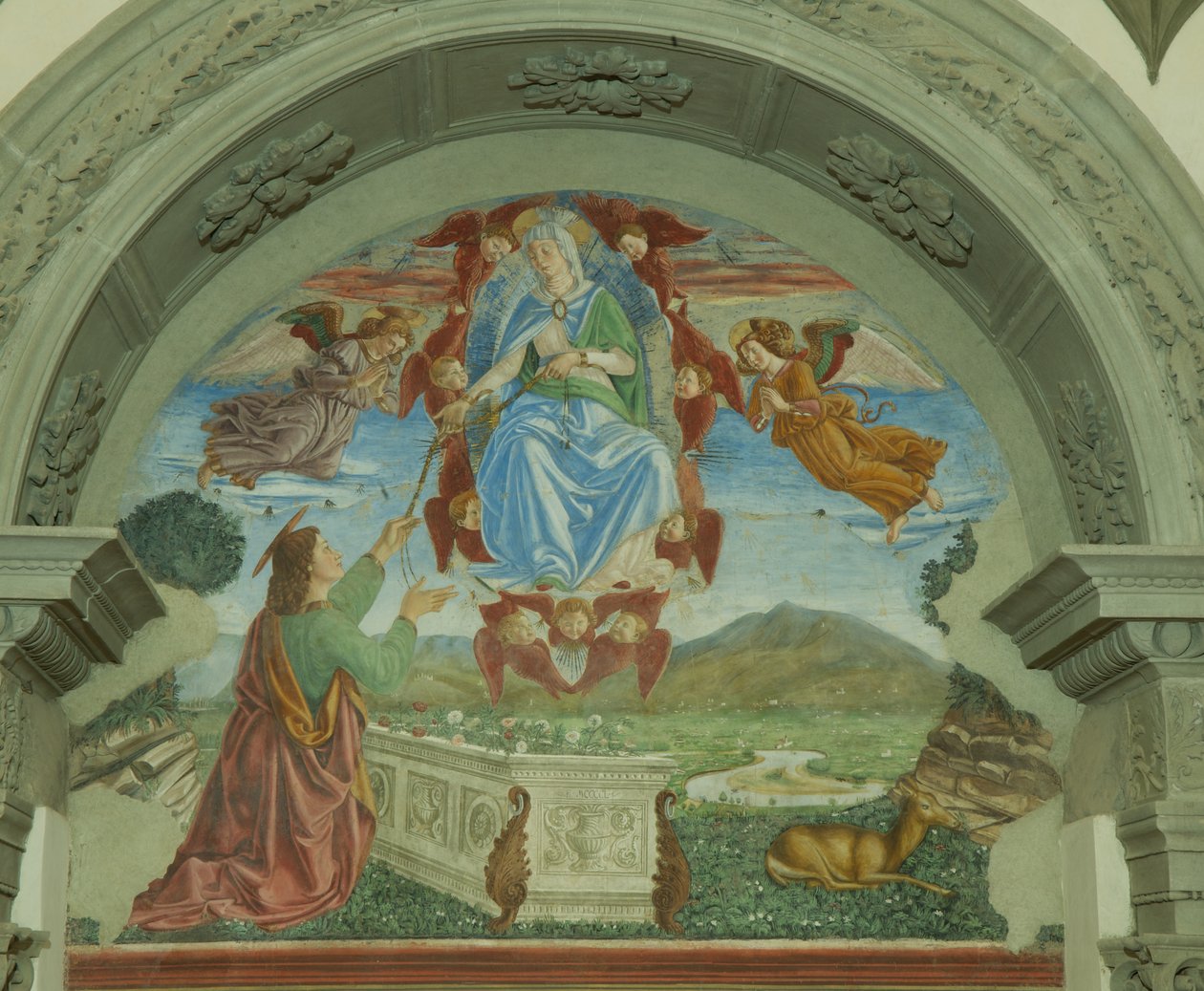 Szűz Mária mennybevétele alkotó: Florentine School