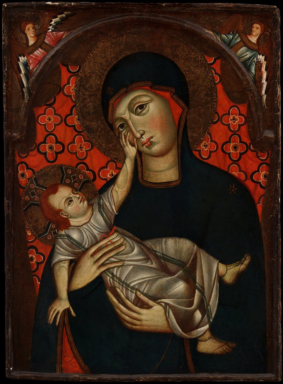 Szűz és gyermek, 13. század vége alkotó: Florentine School