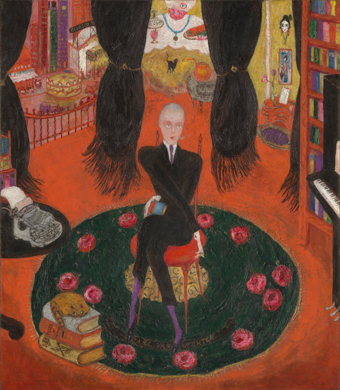 Carl Van Vechten (1880 alkotó: Florine Stettheimer