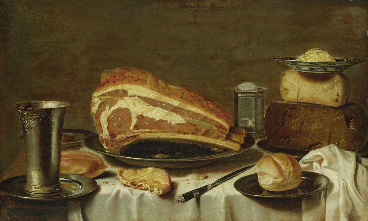 Reggeli csendélet alkotó: Floris Gerritsz van Schooten