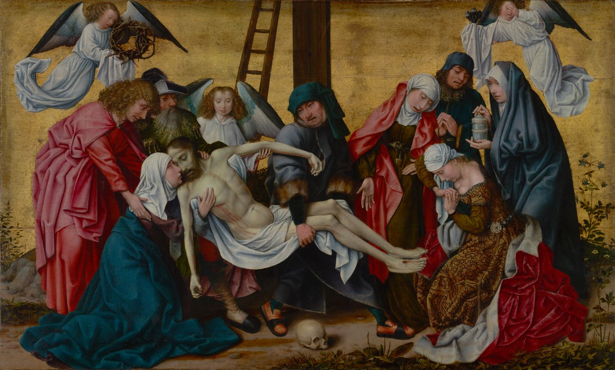 A letétbe helyezés alkotó: Follower of Rogier van der Weyden