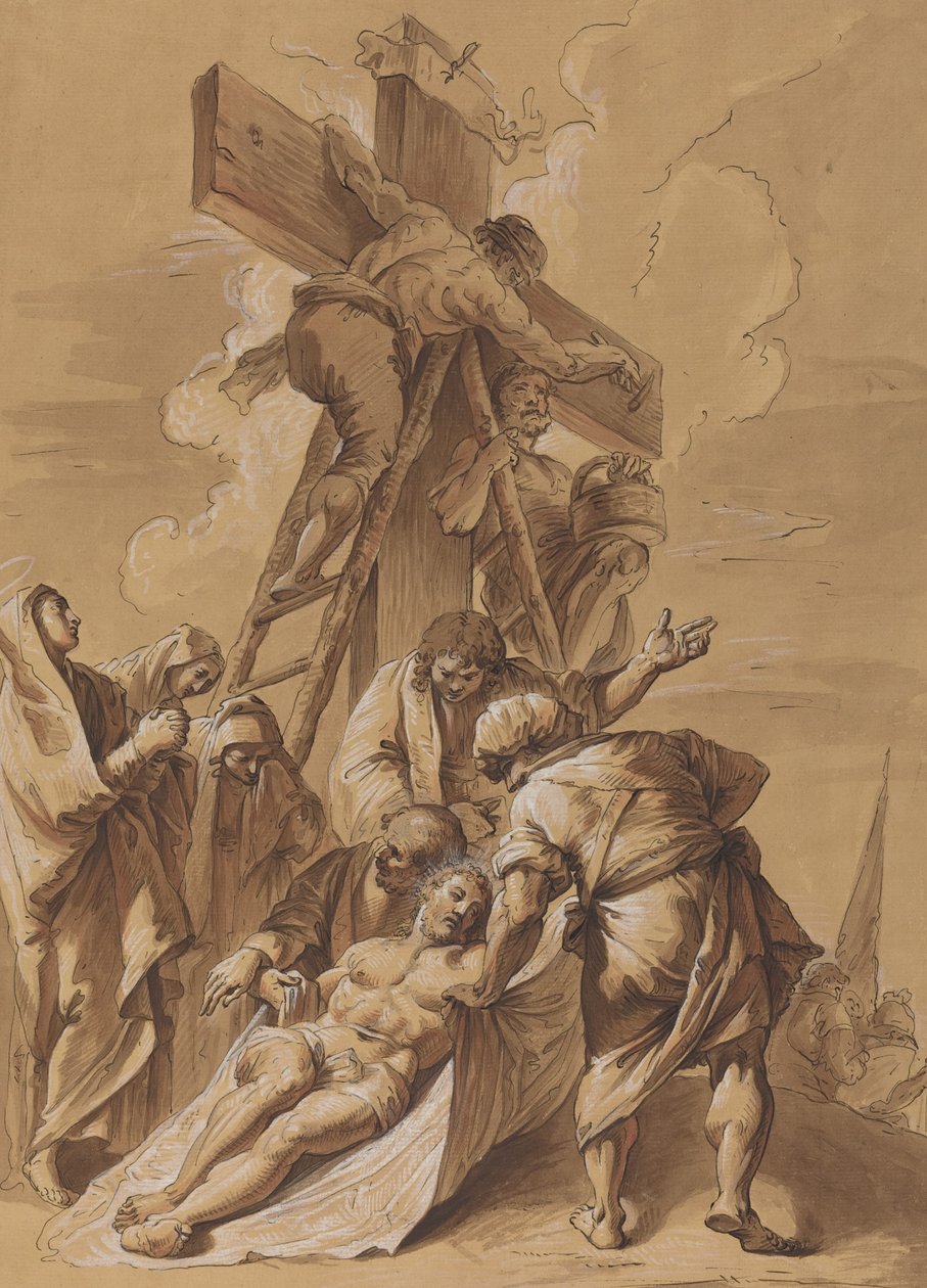 A lerakódás alkotó: Follower of Francesco Fontebasso