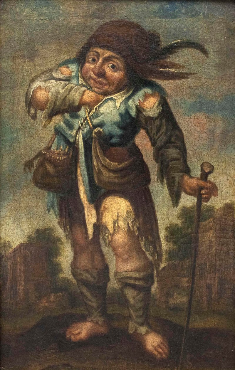 Bettelknabe F 17-18Jh alkotó: Follower of Jacques Callot