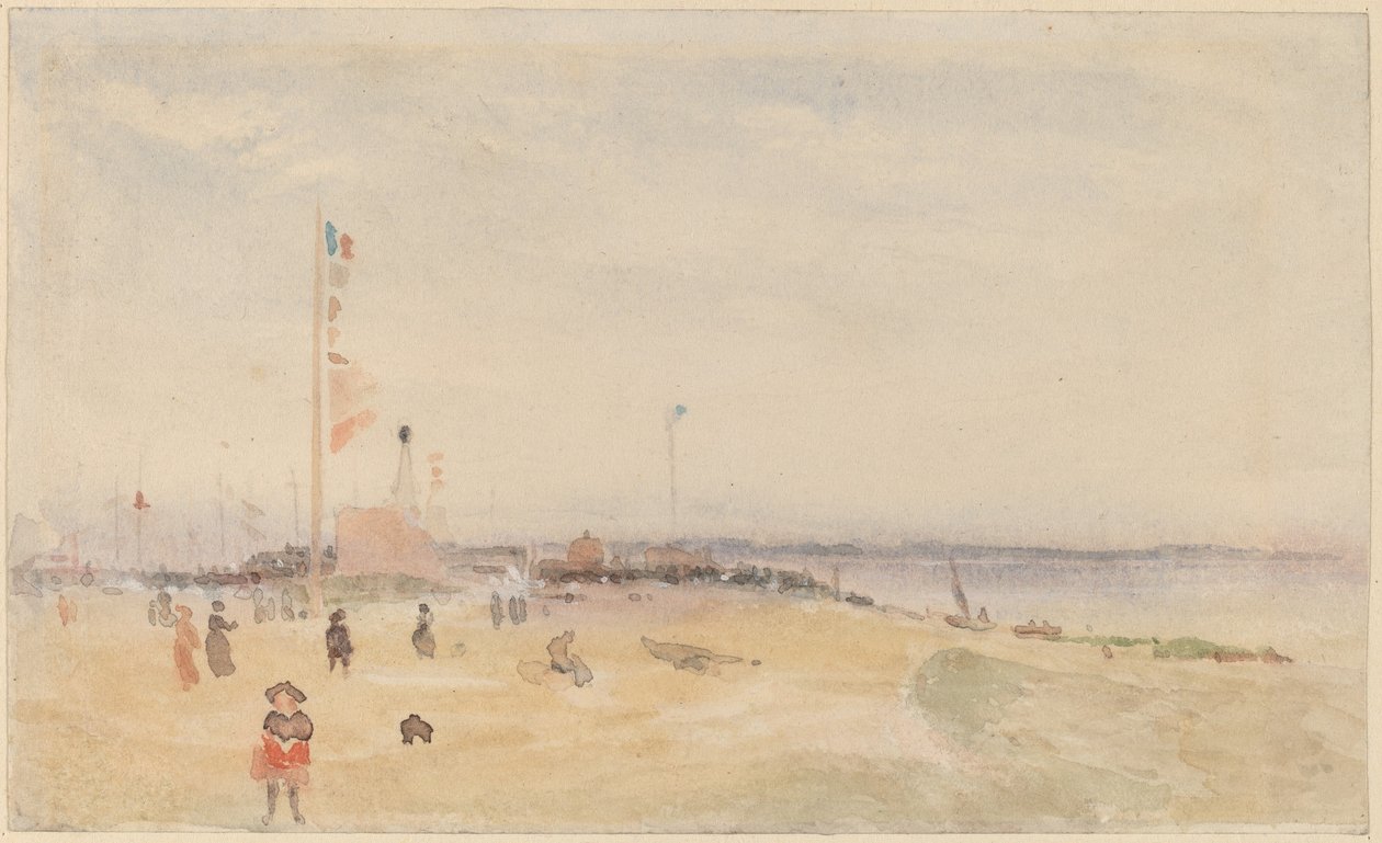 Pourville-sur-Mer alkotó: Follower of James McNeill Whistler