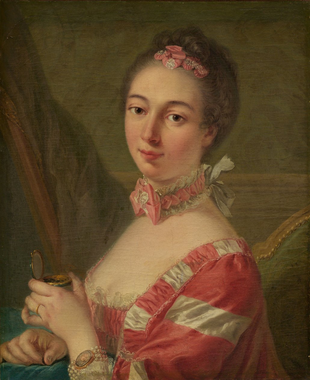 Egy hölgy portréja alkotó: Follower of Louis Michel Van Loo