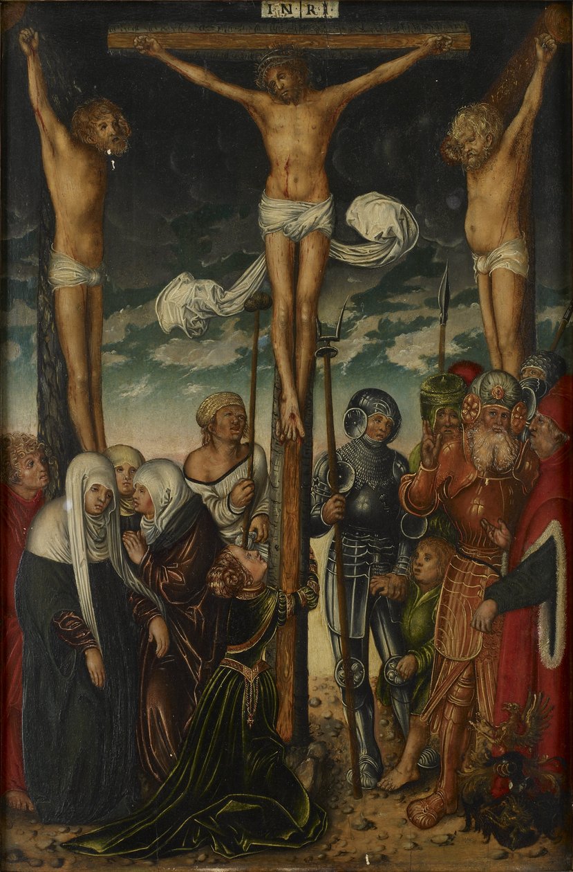 Keresztre feszítés alkotó: Follower of Lucas Cranach the Elder
